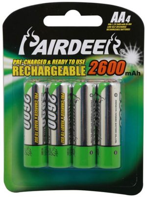 Μπαταρίες Rechargeable AA 2600mAh